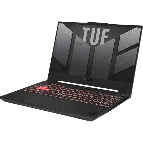 Laptop gaming ASUS TUF A15 FA507NUR-LP003, 15.6" Full HD 144Hz, AMD® Ryzen™ 7 7435HS, 16GB RAM, SSD 512 GB, nVidia GeForce RTX 4050 6GB GDDR6, Fara sistem de operare, Mecha Gray - Imagine 4