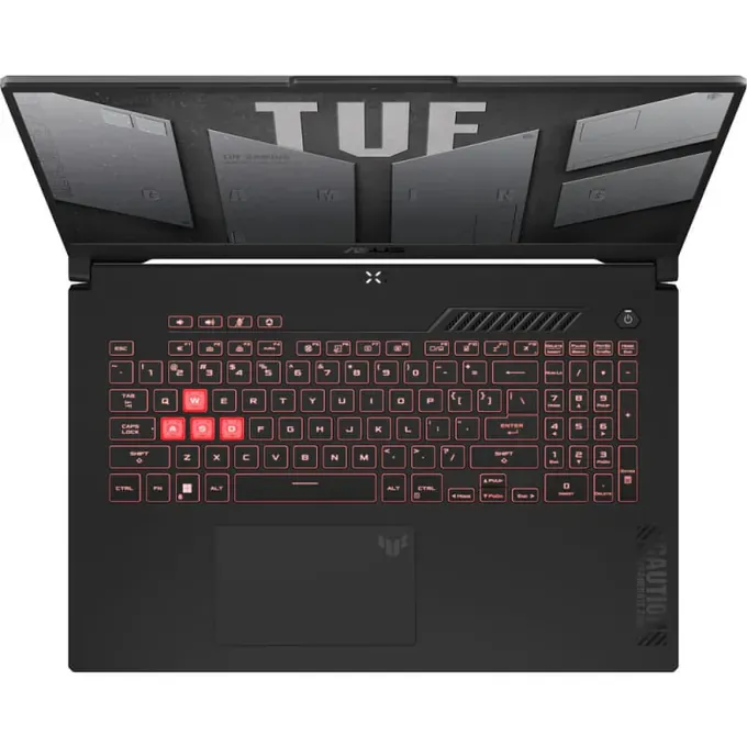 Laptop Gaming ASUS TUF A17 FA707NUG-HX177, 17.3" Full HD 144Hz, AMD Ryzen™ 7 7445HS, 16GB RAM, SSD 512GB, nVidia GeForce RTX 4050 6GB, Fara sistem de operare, Mecha Gray - Imagine 3