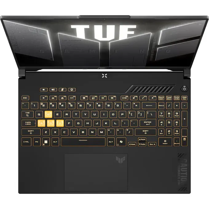 Laptop Gaming ASUS TUF F16 FX607VJ-RL184, 16" FHD+ 144Hz, Intel® Core™ 5 210H, 16GB RAM, SSD 512GB, nVidia GeForce RTX 3050 6GB, Fara sistem de operare, Mecha Gray - Imagine 3