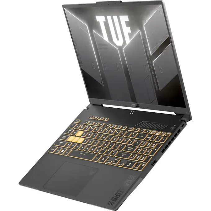 Laptop Gaming ASUS TUF F16 FX607VJ-RL184, 16" FHD+ 144Hz, Intel® Core™ 5 210H, 16GB RAM, SSD 512GB, nVidia GeForce RTX 3050 6GB, Fara sistem de operare, Mecha Gray - Imagine 6