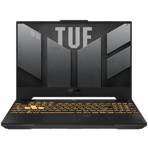 Laptop gaming ASUS TUF F17 FX707VJ-HX027, 17.3" Full HD 144Hz, Intel® Core™ 5 210H, 16GB RAM, SSD 512GB, GeForce RTX 3050 6GB, Fara sistem de operare, Mecha Gray - Imagine 1