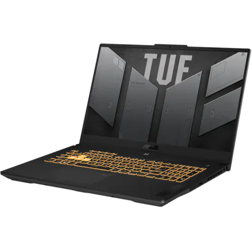 Laptop gaming ASUS TUF F17 FX707VJ-HX027, 17.3" Full HD 144Hz, Intel® Core™ 5 210H, 16GB RAM, SSD 512GB, GeForce RTX 3050 6GB, Fara sistem de operare, Mecha Gray - Imagine 3
