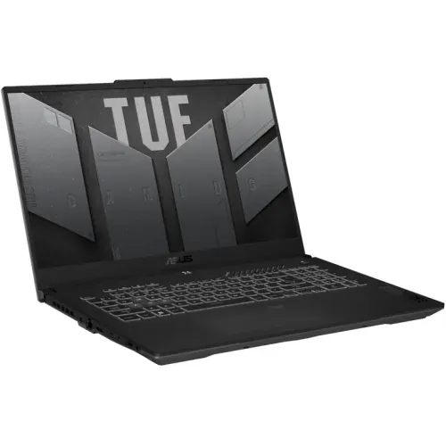 Laptop gaming ASUS TUF F17 FX707VJ-HX027, 17.3" Full HD 144Hz, Intel® Core™ 5 210H, 16GB RAM, SSD 512GB, GeForce RTX 3050 6GB, Fara sistem de operare, Mecha Gray - Imagine 4