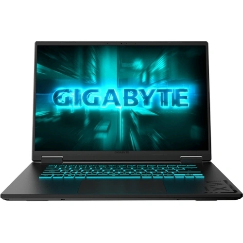 Laptop Gigabyte A16 3THK3EE893SD, AMD Ryzen 7 260, 16 inch, RAM 16GB, SSD 512GB, nVidia GeForce RTX 5050 8GB, Fara sistem de operare, Black Steel - Imagine 1