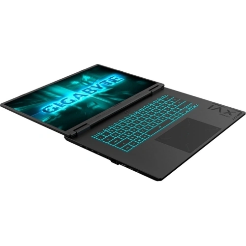 Laptop Gigabyte A16 3THK3EE893SD, AMD Ryzen 7 260, 16 inch, RAM 16GB, SSD 512GB, nVidia GeForce RTX 5050 8GB, Fara sistem de operare, Black Steel - Imagine 4