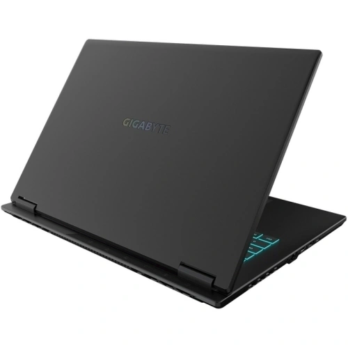 Laptop Gigabyte A16 CTHI3EE894SD, Intel Core i7-13620H, 16 inch, RAM 16GB, SSD 1TB, nVidia GeForce RTX 5050 8GB, Fara sistem de operare, Black Steel - Imagine 5