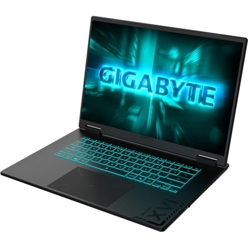 Laptop Gigabyte A16 CVHI3EE894SD, Intel Core i7-13620H, 16 inch, RAM 16GB, SSD 1TB, nVidia GeForce RTX 5060 8GB, Fara sistem de operare, Black Steel - Imagine 3