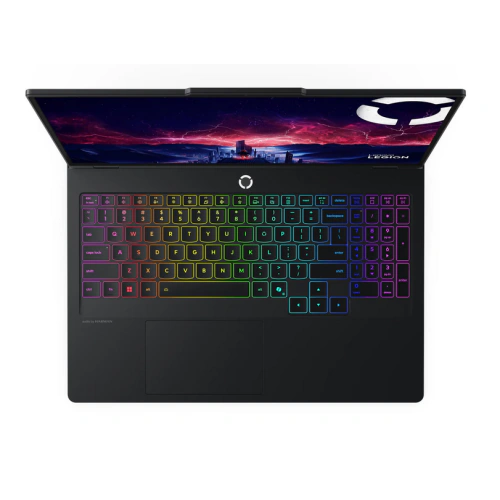 Laptop Lenovo Legion Pro 5 83F2001ARM, AMD Ryzen 9 9955HX, 16 inch, RAM 32GB, SSD 1TB, nVidia GeForce RTX 5070 8GB, Fara sistem de operare, Eclipse Black - Imagine 3