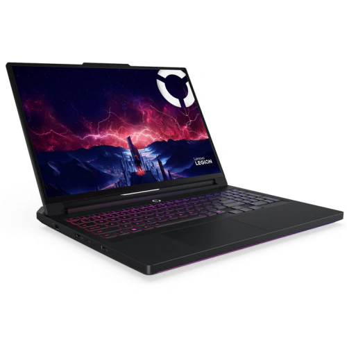 Lenovo Laptop Lenovo Legion Pro 7 16AFR10H 83RU002LRM, AMD Ryzen 9 9955HX3D, 16 inch, RAM 32GB, SSD 1TB, nVidia GeForce RTX 5080 16GB, Fara sistem de operare, Eclipse Black - IT-Fashion.ro