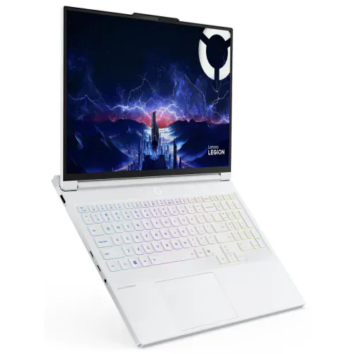 Laptop LENOVO Legion Pro 7 16IAX10 83KY0015RM, 16" WQXGA, Intel® Core™ Ultra 7 255HX, 32GB RAM, SSD 1TB, nVidia GeForce RTX 5060 8GB, Fara sistem de operare, White - Imagine 8