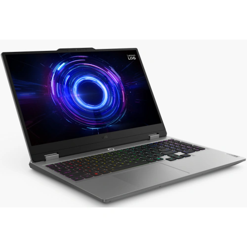 Laptop Lenovo LOQ 15IRX10 83JE011LRM, Intel Core i5-13450HX, 15.6 inch, RAM 16GB, SSD 1TB, nVidia GeForce RTX 5050 8GB, Fara sistem de operare, Luna Grey - Imagine 2