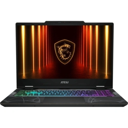 Laptop MSI Cyborg 15 9S7-15Q342-645, Intel Core i5-13420H, 15.6 inch, RAM 16GB, SSD 512GB, nVidia GeForce RTX 5050 8GB, Fara sistem de operare, Translucent Black - Imagine 1