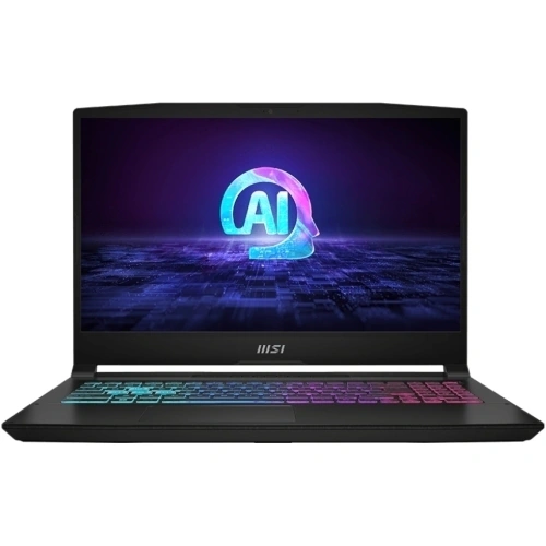 Laptop MSI Gaming Katana A15 AI B8VE-631XRO 9S7-158N31-631, AMD Ryzen 9 8945HS, 15.6 inch, RAM 16GB, SSD 512GB, nVidia GeForce RTX 4050 6GB, Fara sistem de operare, Black - Imagine 1