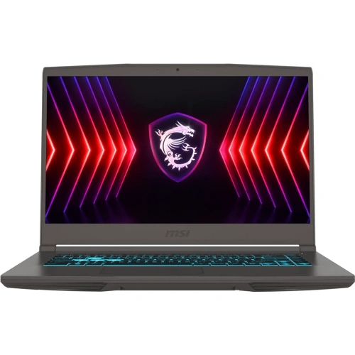 Laptop MSI Gaming Thin 15 B13VE-3431XRO 9S7-16R831-3431, Intel Core i5-13420H, 15.6 inch, RAM 16GB, SSD 512GB, nVidia GeForce RTX 4050 6 GB, Fara sistem de operare, Cosmos Gray - Imagine 1