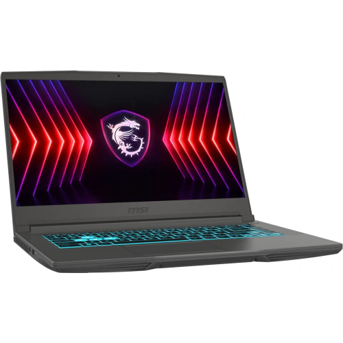 Laptop MSI Gaming Thin 15 B13VE-3431XRO 9S7-16R831-3431, Intel Core i5-13420H, 15.6 inch, RAM 16GB, SSD 512GB, nVidia GeForce RTX 4050 6 GB, Fara sistem de operare, Cosmos Gray - Imagine 3