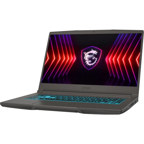 Laptop MSI Gaming Thin 15 B13VE-3431XRO 9S7-16R831-3431, Intel Core i5-13420H, 15.6 inch, RAM 16GB, SSD 512GB, nVidia GeForce RTX 4050 6 GB, Fara sistem de operare, Cosmos Gray - Imagine 4
