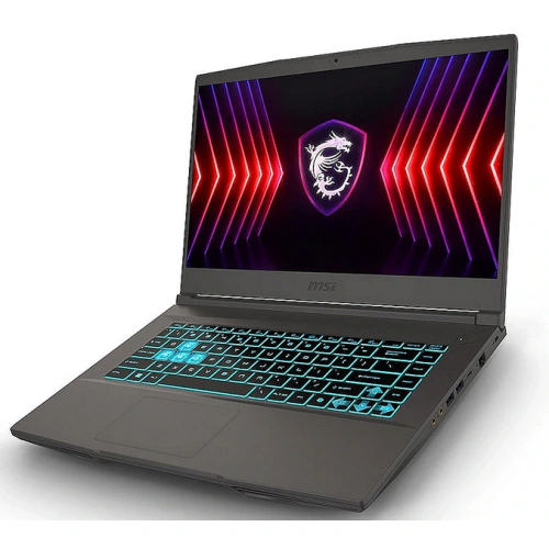 MSI Laptop MSI Thin 15 B13UC-3430XRO 9S7-16R831-3430, Intel Core i5-13420H, 15.6 inch, RAM 16 GB, SSD 512 GB, nVidia GeForce RTX 3050 4 GB, Fara sistem de operare, Cosmos Grey - IT-Fashion.ro