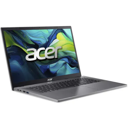Laptop ACER Aspire Go 17 AG17-31P NX.J8ZEX.00A, 17.3" Full HD, Intel® Core™ 3 N355, 16GB RAM, SSD 512GB, Intel Graphics, Fara sistem de operare, Steel Gray - Imagine 2