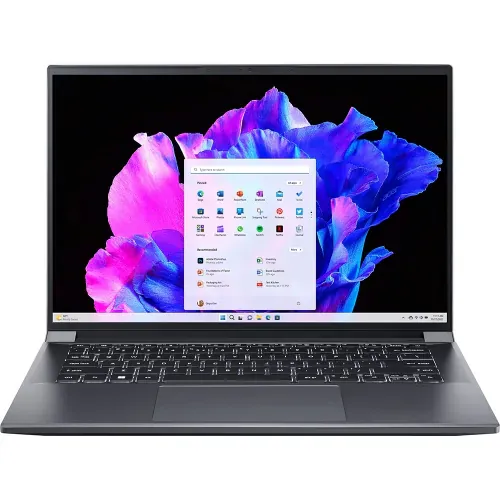 Laptop ACER Swift X SFX14-71G NX.KEVEX.00F, 14" WQXGA+ 120Hz, Intel® Core™ i7-13700H, 16GB RAM, SSD 1TB, nVidia GeForce RTX 4050 6GB, Windows 11, Steel Gray - Imagine 2