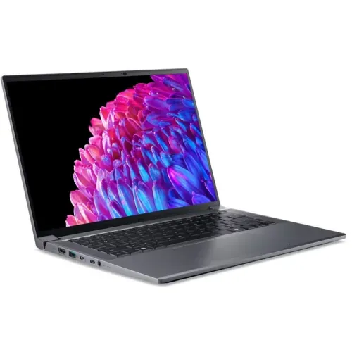 Laptop ACER Swift X SFX14-72G-70TS NX.KR7EX.00A, 14.5" WQXGA+ 120Hz, Intel® Core™ Ultra 7 155H, 16GB RAM, SSD 1TB, nVidia GeForce RTX 4050 6GB, Windows 11, Steel Gray - Imagine 3