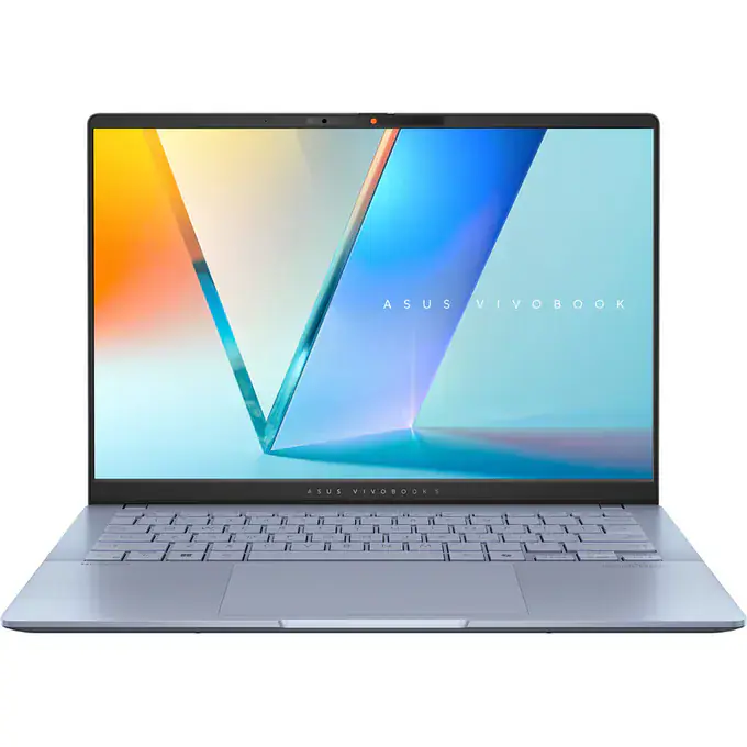 Laptop ASUS Vivobook S14 OLED 14S5406SA-QD104X, Intel Core Ultra 5 226V, 14" WUXGA, RAM 16GB, SSD 1TB, Intel Arc Graphics 130V, Windows 11 Pro, Mist Blue - Imagine 3