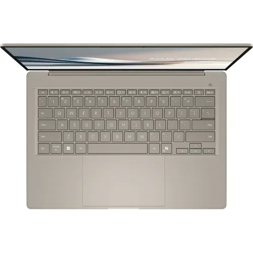 Laptop ASUS ZenBook A14 OLED UX3407RA-QD043X, 14" WUXGA OLED, Qualcomm® Snapdragon X Elite X1E-78-100, 16GB RAM, SSD 1TB, Qualcomm Adreno, Windows 11 Pro, Zabriskie Beige - Imagine 6