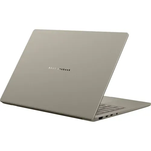 Laptop ASUS ZenBook A14 OLED UX3407RA-QD043X, 14" WUXGA OLED, Qualcomm® Snapdragon X Elite X1E-78-100, 16GB RAM, SSD 1TB, Qualcomm Adreno, Windows 11 Pro, Zabriskie Beige - Imagine 8