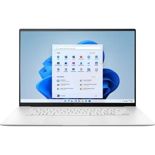 Laptop ASUS Zenbook S 16 OLED UM5606WA-RK276X, 3K, AMD Ryzen™ AI 9 HX 370, 32GB RAM, SSD 1TB, AMD Radeon 890M, Windows 11 Pro, Scandinavian White - Imagine 1