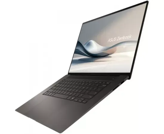 Laptop ASUS Zenbook S16 OLED UM5606WA-RJ240X, 16" 3K 120Hz Touch, AMD Ryzen AI 9 HX 370, 32GB RAM, SSD 1TB, AMD Radeon 890M, Windows 11 Pro, Zumaia Gray - Imagine 4