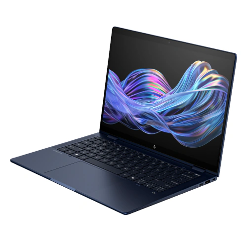 HP Laptop 2-in-1 HP EliteBook X Flip G1i B66V5AT#ABB, Intel Core Ultra 7 258V, 14 inch Touch, RAM 32GB, SSD 1TB, Intel Arc Graphics 140V, Windows 11 Pro, Athmospheric Blue + HP Wolf Pro Security - IT-Fashion.ro