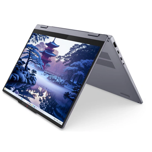 Laptop 2-in-1 Lenovo IdeaPad 5 14IAL10 83KR0026RM, Intel Core Ultra 7 255H, 14 inch Touch, RAM 24GB, SSD 1TB, Intel Arc 140T, Fara sistem de operare, Luna Grey - Imagine 11