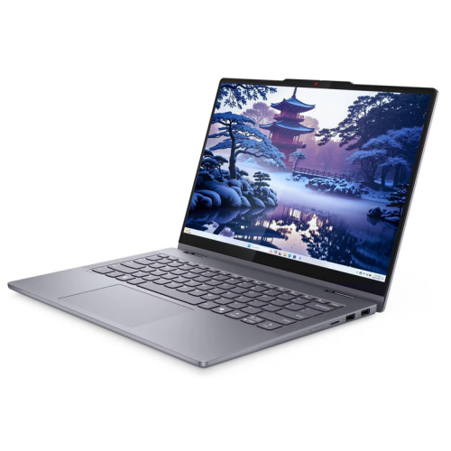 Laptop 2-in-1 Lenovo IdeaPad 5 14IAL10 83KR0026RM, Intel Core Ultra 7 255H, 14 inch Touch, RAM 24GB, SSD 1TB, Intel Arc 140T, Fara sistem de operare, Luna Grey - Imagine 14