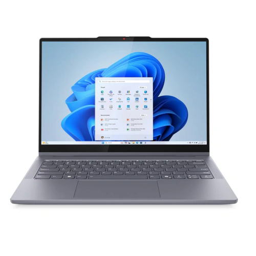 Laptop 2-in-1 Lenovo IdeaPad 5 14IAL10 83KR0026RM, Intel Core Ultra 7 255H, 14 inch Touch, RAM 24GB, SSD 1TB, Intel Arc 140T, Fara sistem de operare, Luna Grey - Imagine 4
