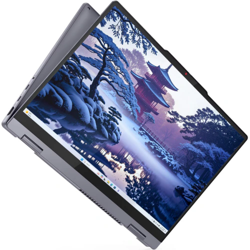 Laptop 2-in-1 Lenovo IdeaPad 5 14IAL10 83KR002DRM, Intel Core Ultra 7 255U, 14 inch Touch, RAM 16GB, SSD 512GB, Intel Graphics, Fara sistem de operare, Luna Grey - Imagine 5