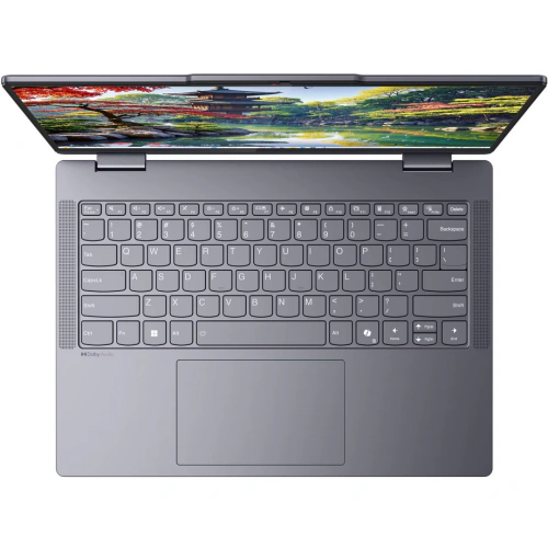 Laptop 2-in-1 Lenovo IdeaPad 5 14IAL10 83KR002DRM, Intel Core Ultra 7 255U, 14 inch Touch, RAM 16GB, SSD 512GB, Intel Graphics, Fara sistem de operare, Luna Grey - Imagine 7