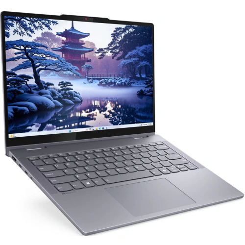 Laptop 2-in-1 Lenovo IdeaPad 5 14IAL10 83KR002DRM, Intel Core Ultra 7 255U, 14 inch Touch, RAM 16GB, SSD 512GB, Intel Graphics, Fara sistem de operare, Luna Grey - Imagine 9