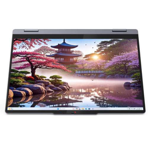 Laptop 2-in-1 Lenovo IdeaPad 5 14IAL10 83KT002BRM, AMD Ryzen AI 7 350, 14 inch Touch, RAM 24GB, SSD 1TB, AMD Radeon 860M Graphics, Fara sistem de operare, Luna Grey - Imagine 3