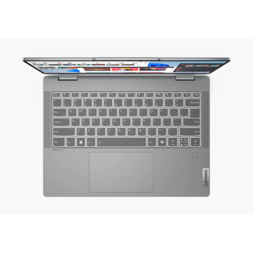 Laptop 2-in-1 Lenovo IdeaPad 5 14IRH9 83KX0057RM, Intel Core i7-13620H, 14inch Touch, RAM 16GB, SSD 1TB, Intel UHD Graphics, Fara sistem de operare, Luna Grey - Imagine 14