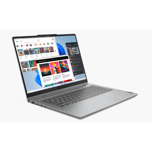 Laptop 2-in-1 Lenovo IdeaPad 5 14IRH9 83KX0057RM, Intel Core i7-13620H, 14inch Touch, RAM 16GB, SSD 1TB, Intel UHD Graphics, Fara sistem de operare, Luna Grey - Imagine 4