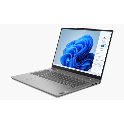 Laptop 2-in-1 Lenovo IdeaPad 5 14IRH9 83KX0057RM, Intel Core i7-13620H, 14inch Touch, RAM 16GB, SSD 1TB, Intel UHD Graphics, Fara sistem de operare, Luna Grey - Imagine 5