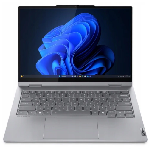 Laptop 2-in-1 Lenovo ThinkBook 14 G5 IAU 21SQ0009RI, Intel Core Ultra 5 225U, 14 inch Touch, RAM 16GB, SSD 512GB, Intel Graphics, Windows 11 Pro, Luna Grey - Imagine 1