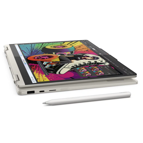 Laptop 2-in-1 Lenovo Yoga 7 14AKP10 83JR003ARM, AMD Ryzen AI 7 350, 14 inch Touch, RAM 32GB, SSD 1TB, AMD Radeon 860M Graphics, Windows 11, Seashell - Imagine 12