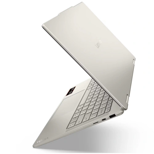 Laptop 2-in-1 Lenovo Yoga 7 14AKP10 83JR003ARM, AMD Ryzen AI 7 350, 14 inch Touch, RAM 32GB, SSD 1TB, AMD Radeon 860M Graphics, Windows 11, Seashell - Imagine 6