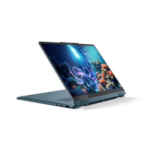 Laptop 2-in-1 Lenovo Yoga 7 14AKP10 83JR003BRM, AMD Ryzen AI 7 350, 14 inch Touch, RAM 32GB, SSD 1TB, AMD Radeon 860M, Windows 11, Tidal Teal - Imagine 10