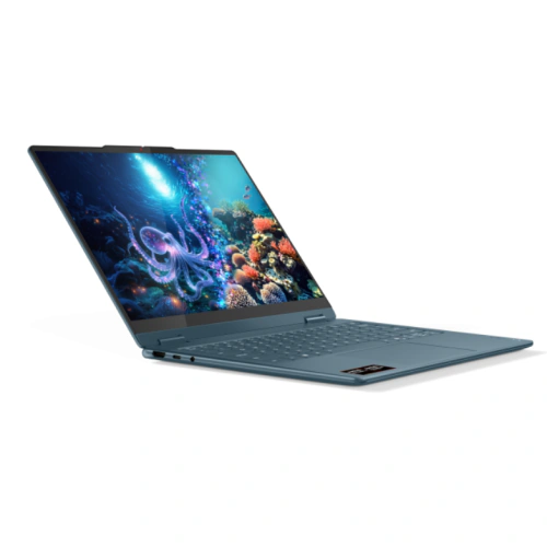 Laptop 2-in-1 Lenovo Yoga 7 14AKP10 83JR003BRM, AMD Ryzen AI 7 350, 14 inch Touch, RAM 32GB, SSD 1TB, AMD Radeon 860M, Windows 11, Tidal Teal - Imagine 4