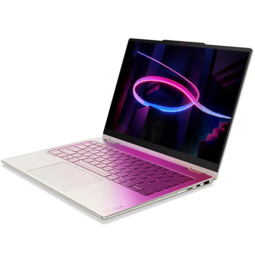 Lenovo Laptop 2-in-1 Lenovo Yoga 7 83TC007WRM, Intel Core Ultra 7 355, 14 inch Touch, RAM 16GB, SSD 1TB, Intel Graphics, Windows 11, Seashell - IT-Fashion.ro