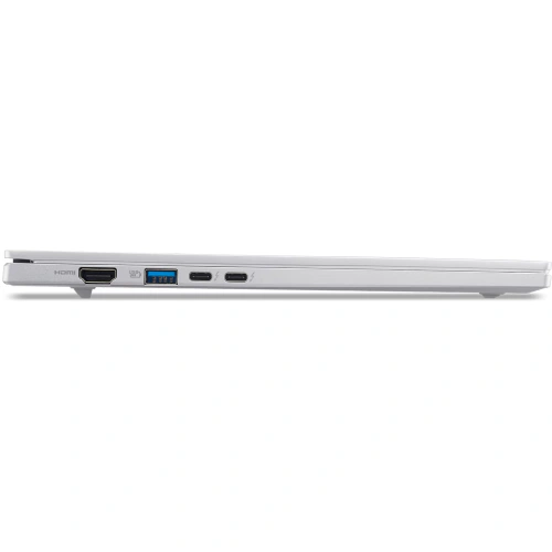 Laptop Acer Aspire 14 AI OLED A14-53M-76N0 NX.JS1EX.003, Intel Core Ultra 7 256V, 14 inch, RAM 16GB, SSD 1TB, Intel Arc Graphics 140V, Fara sistem de operare, Pure Silver - Imagine 8