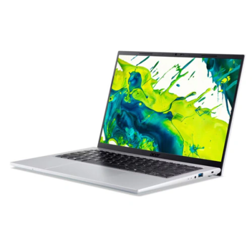 ACER Laptop Acer Aspire Go 14 AG14-72P-3001 NX.JSUEX.003, Intel Core i3-1305U, 14 inch, RAM 16GB, SSD 512GB, Intel UHD Graphics, Fara sistem de operare, Pure Silver - IT-Fashion.ro