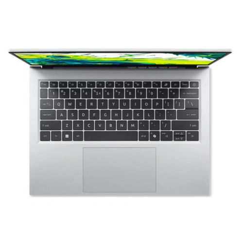 Laptop Acer Aspire Go 14 AG14-72P-3001 NX.JSUEX.003, Intel Core i3-1305U, 14 inch, RAM 16GB, SSD 512GB, Intel UHD Graphics, Fara sistem de operare, Pure Silver - Imagine 4