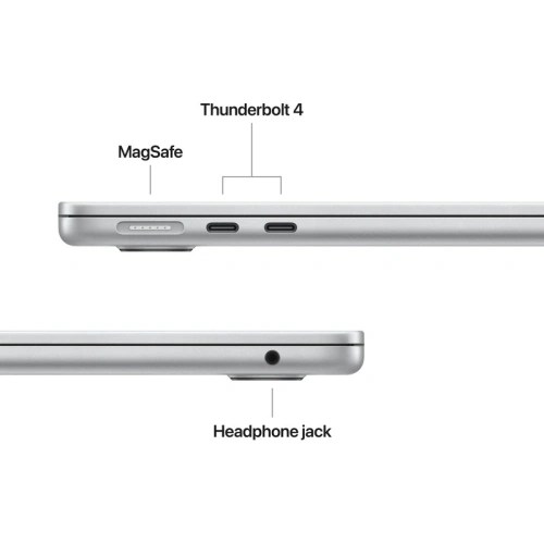 Laptop Apple MacBook Air 13 with Liquid Retina (2026) MDH74RO/A, Apple M5 10-core, 13.6 inch, RAM 16GB, SSD 512GB, Apple M5 8-core Graphics, Int KB, macOS, Silver - Imagine 3
